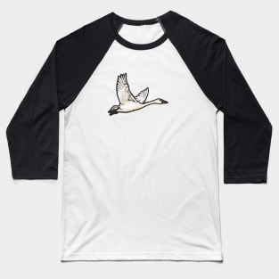 Tundra Swan Baseball T-Shirt